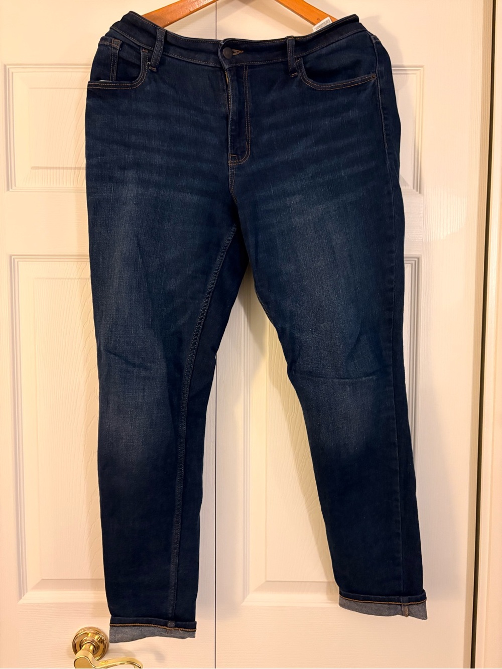 Old Navy Dark Blue Super Skinny Jeans
